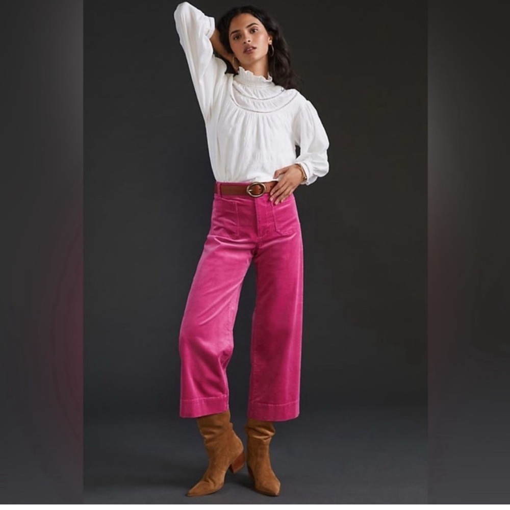 Women's Pink Corduroy Pants Maeve